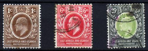Africa Oriental Británica nº 124,126,130.