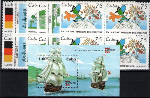 Cuba. nº 3755/56 y HB 147