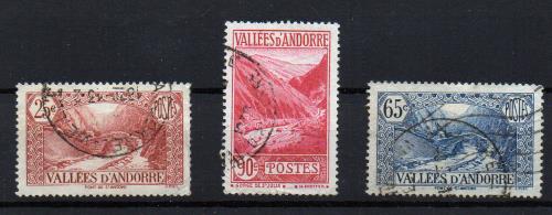Andorra Francesa nº 31,38,68. Año Año 1932