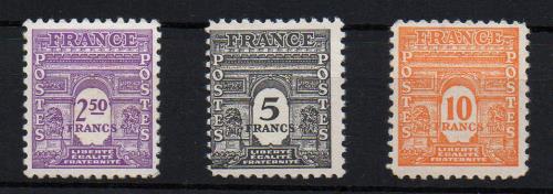 Francia. Yvert Nº 626,628/9.