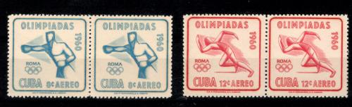 Cuba Aéreo. Yvert Nº 212/13.