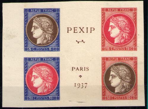 Francia nº 348/51s. Año 1937