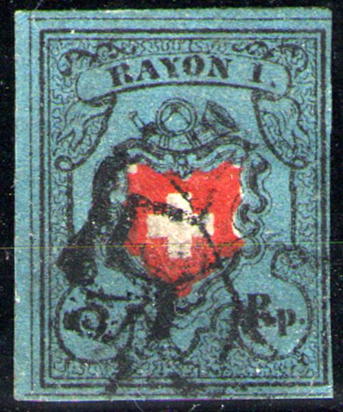 Suiza nº 14. Año 1889