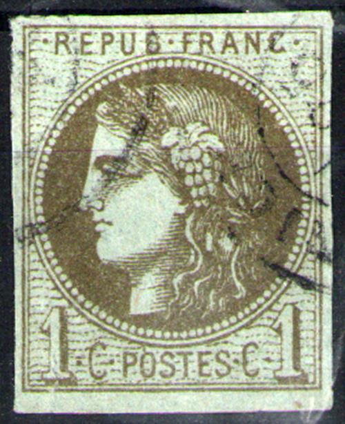 Francia nº 39B. Años 1870-71