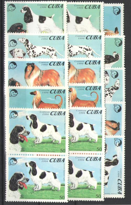 Cuba nº 3391/95. Año 1994