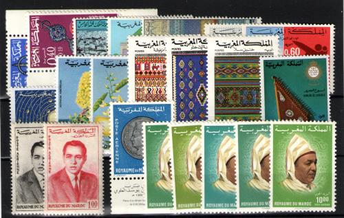 Marruecos. Sellos de los Años 1966/83