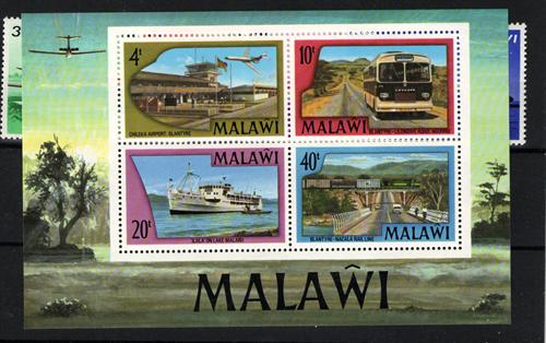 Malawi nº 178/81 y HB 40. Año 1972/5