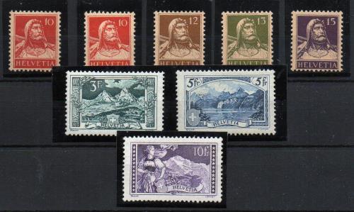 Suiza nº 138/44. . Año 1914-18