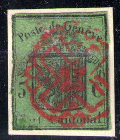 Suiza nº 4. Año 1849
