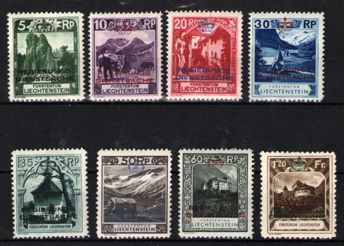 Liechtenstein (Servicio) nº 1/8. Año 1932