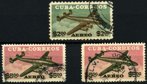Cuba nº 76, 119. Año 1953/55