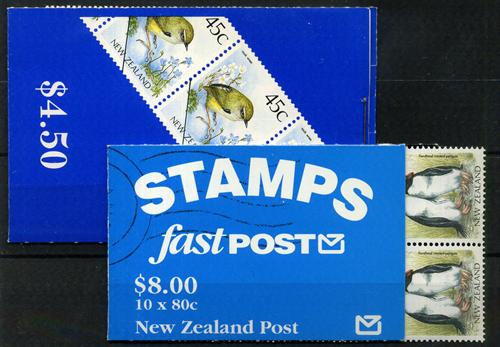 Nueva Zelanda (carnets) nº 1017 y 1127