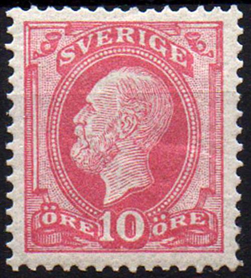 Suecia nº 34. Año 1886-99