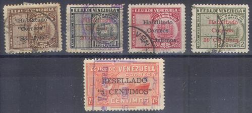 VENEZUELA Nº 0315,317/9,320