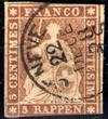 Suiza nº 32. Año 1854-62